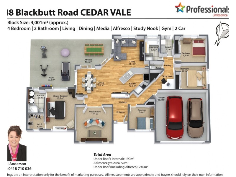 48-52 Blackbutt Road, Cedar Vale QLD 4285 Floorplan