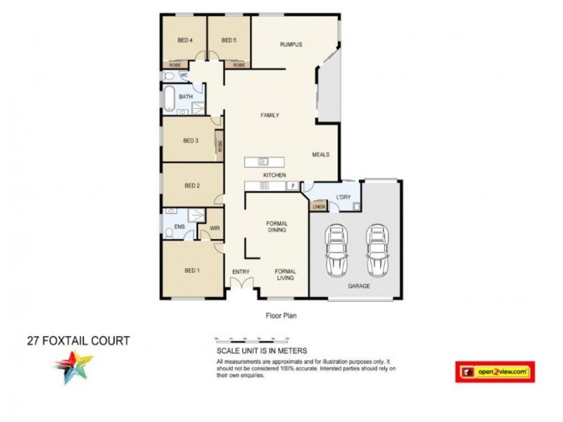 27-31 Foxtail Court, Woodhill QLD 4285 Floorplan