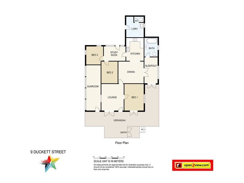 9 Duckett Street, Beaudesert QLD 4285 Floorplan