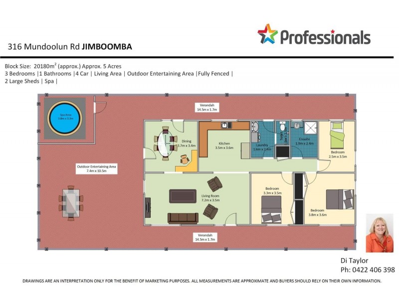 316  Mundoolun Road, Jimboomba QLD 4280 Floorplan