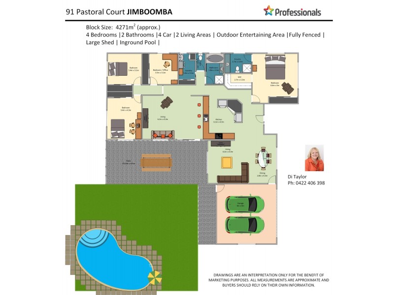 91-93 Pastoral Court, Jimboomba QLD 4280 Floorplan