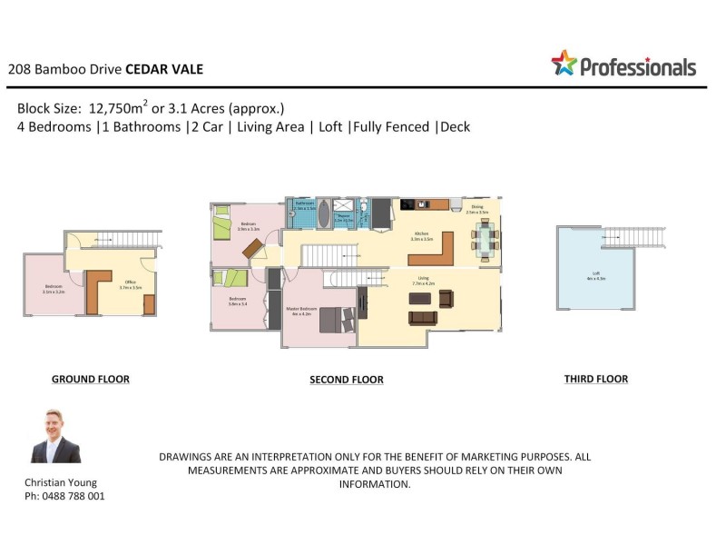 208-216 Bamboo Drive, Cedar Vale QLD 4285 Floorplan