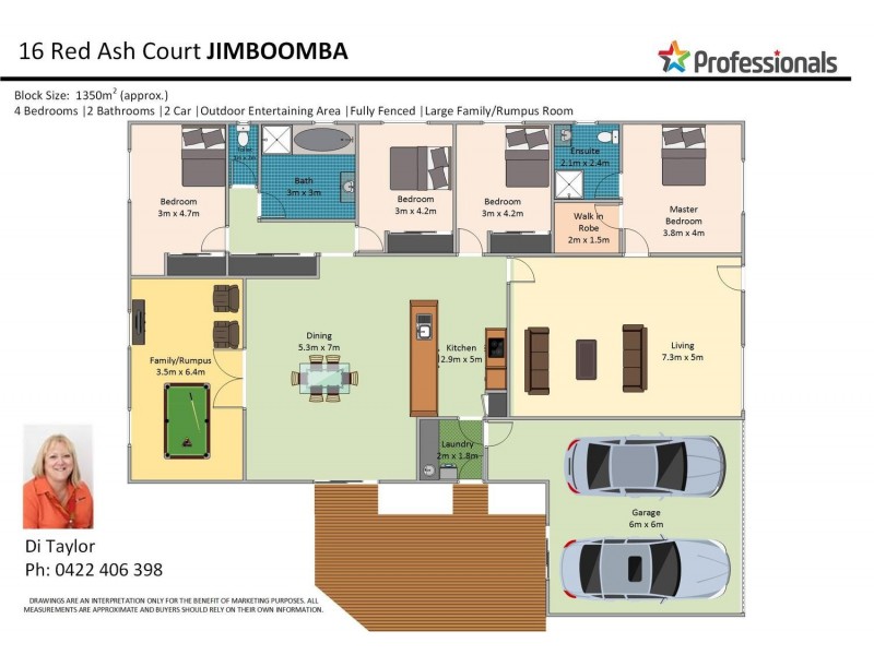 16-18 Red Ash Court, Jimboomba QLD 4280 Floorplan