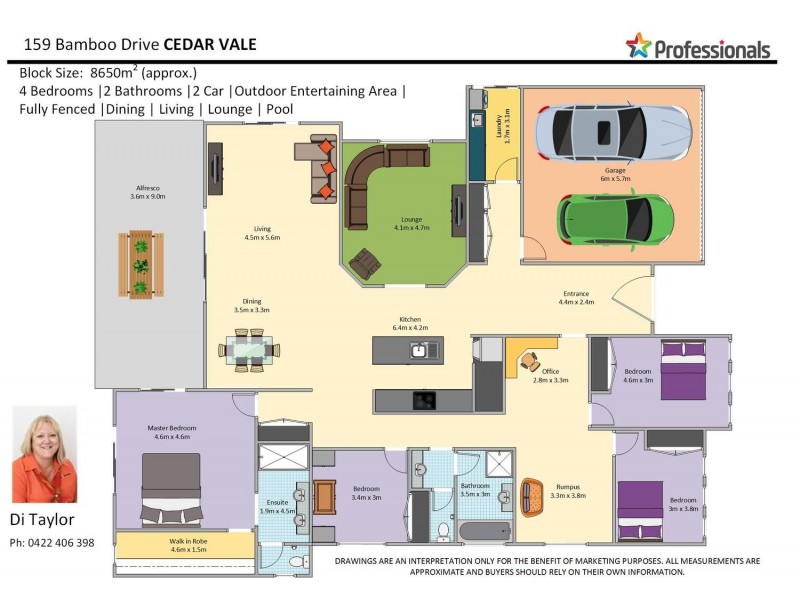 159-163 Bamboo Drive, Cedar Vale QLD 4285 Floorplan