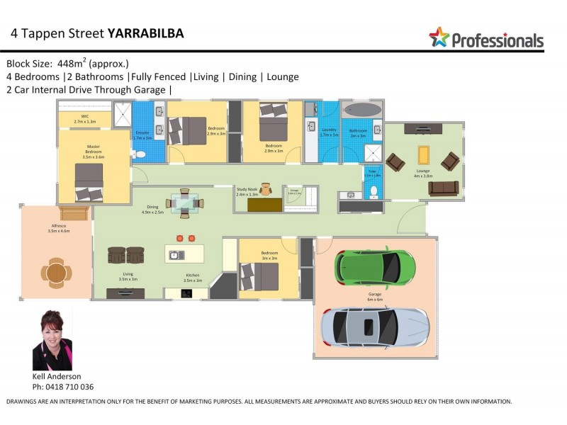 4 Tappen Street, Yarrabilba QLD 4207 Floorplan