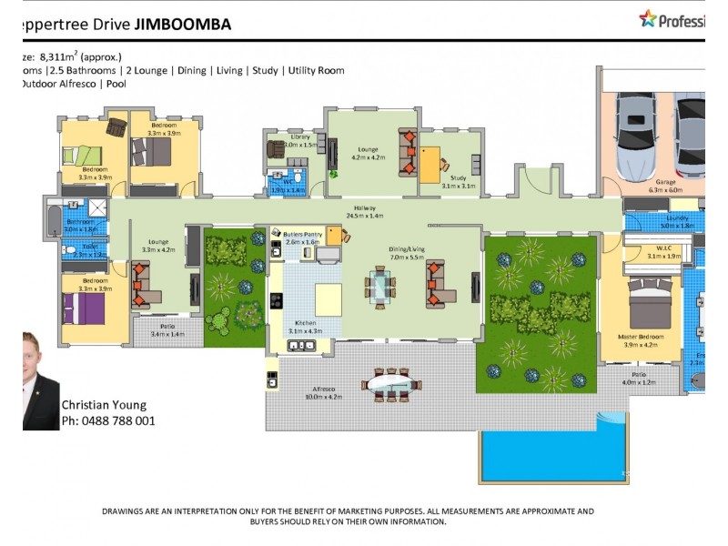 452 Peppertree Drive, Jimboomba QLD 4280 Floorplan
