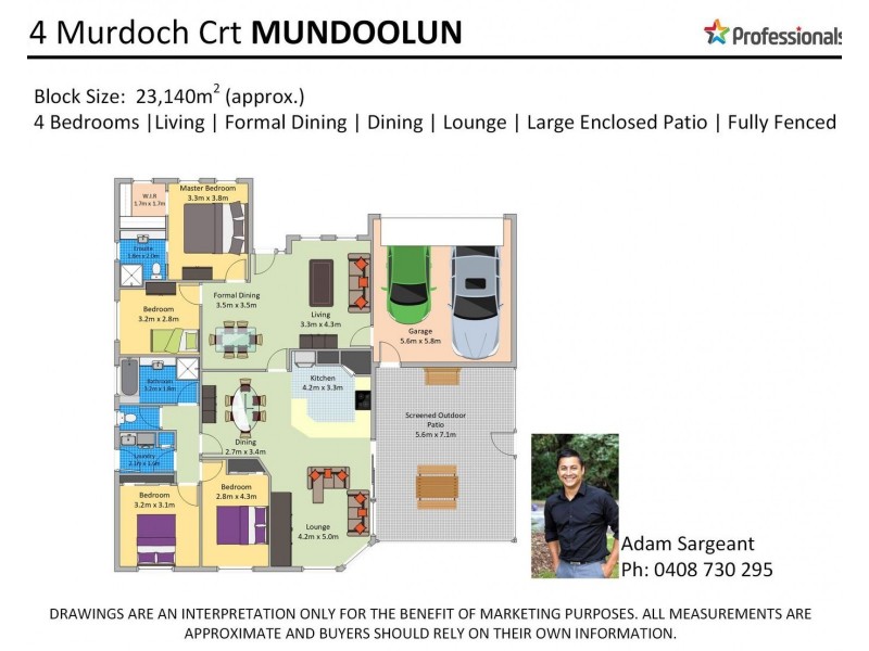 24 Murdoch Court, Mundoolun QLD 4285 Floorplan