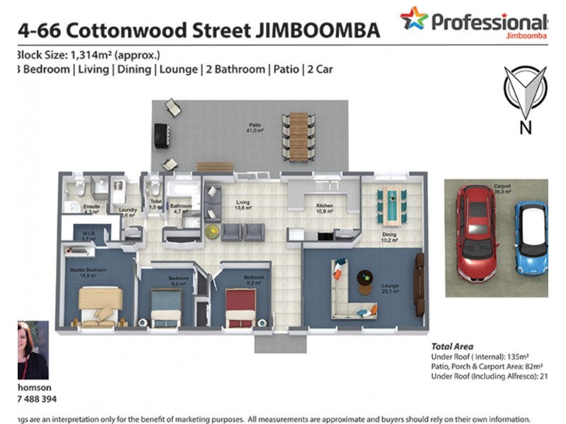 64-66 Cottonwood Street, Jimboomba QLD 4280 Floorplan