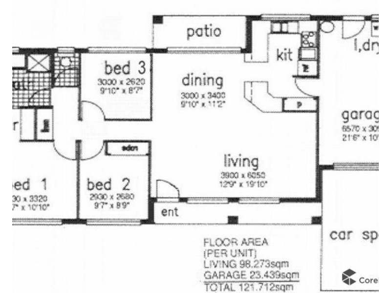 52/97 Edmund Rice Drive, Southport QLD 4215 Floorplan