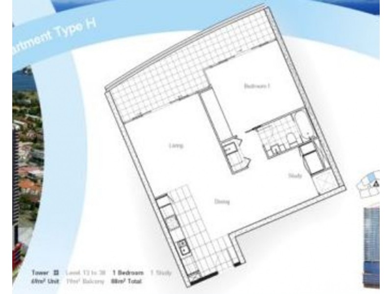 33108/9 Lawson Street, Southport QLD 4215 Floorplan