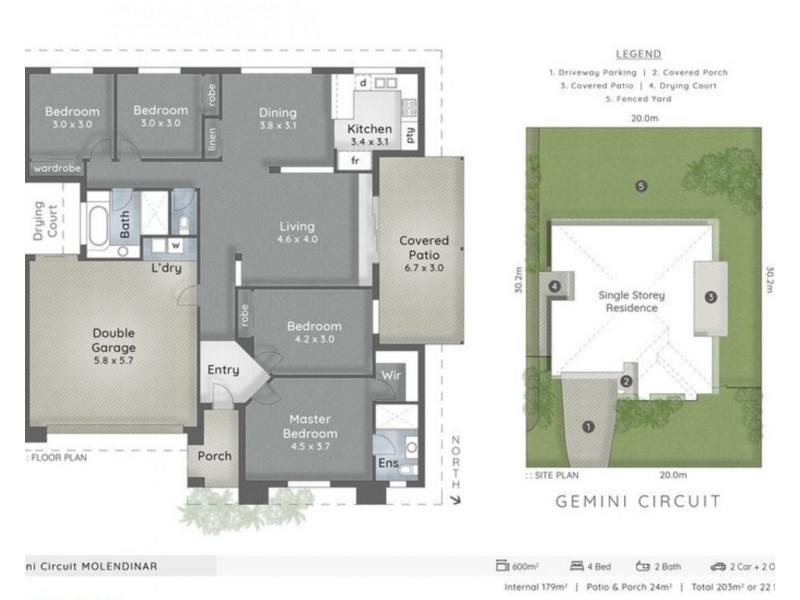 48 Gemini Circuit, Molendinar QLD 4214 Floorplan