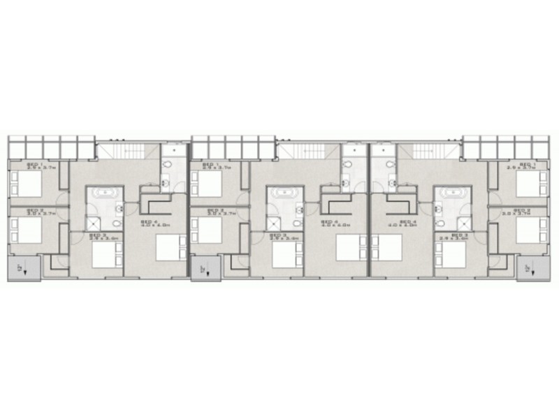 1,2,3/122 Eugaree Street, Southport QLD 4215 Floorplan