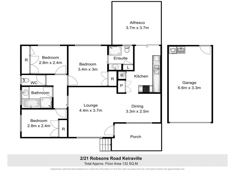 2/21 Robsons Road, Keiraville NSW 2500 Floorplan