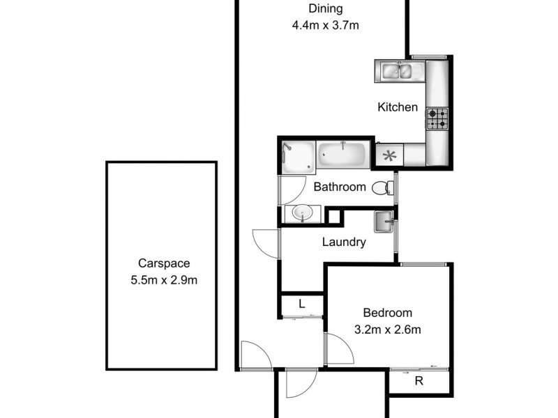 2/267 Princes Highway, Corrimal NSW 2518 Floorplan