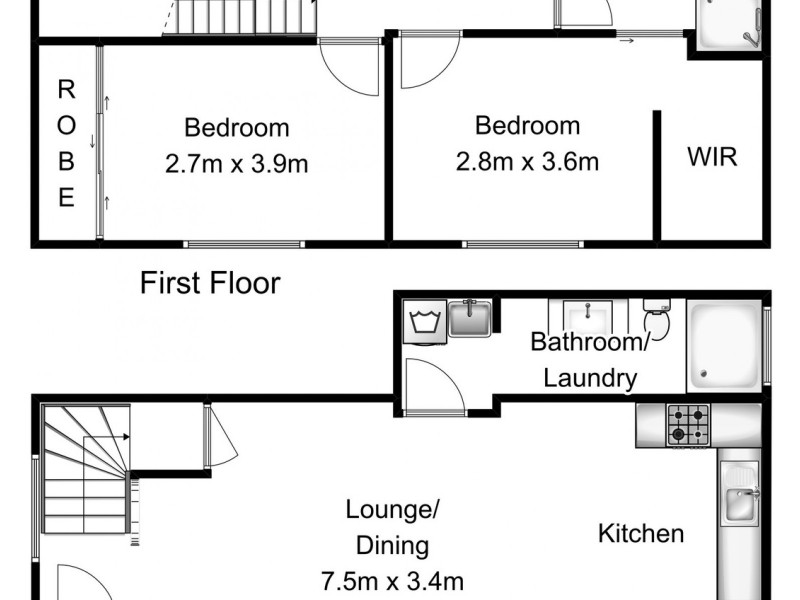 1/151 Gladstone Avenue, Mount Saint Thomas NSW 2500 Floorplan