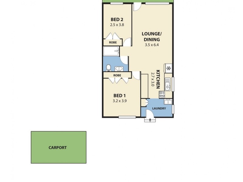 5/80  Collins Street, Kiama NSW 2533 Floorplan