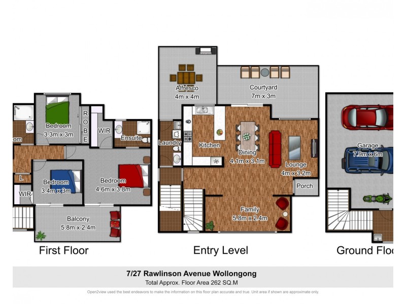 7/27 Rawlinson Avenue, Wollongong NSW 2500 Floorplan
