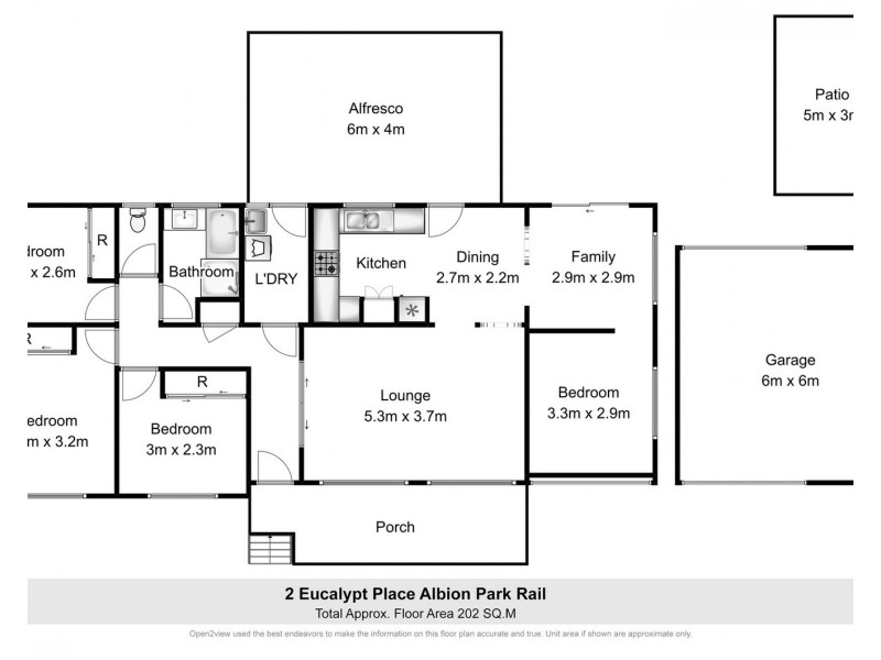 2 Eucalypt Place, Albion Park Rail NSW 2527 Floorplan