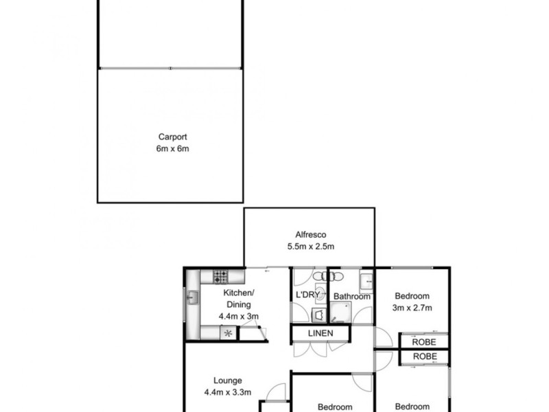 16 Carr Parade, Unanderra NSW 2526 Floorplan