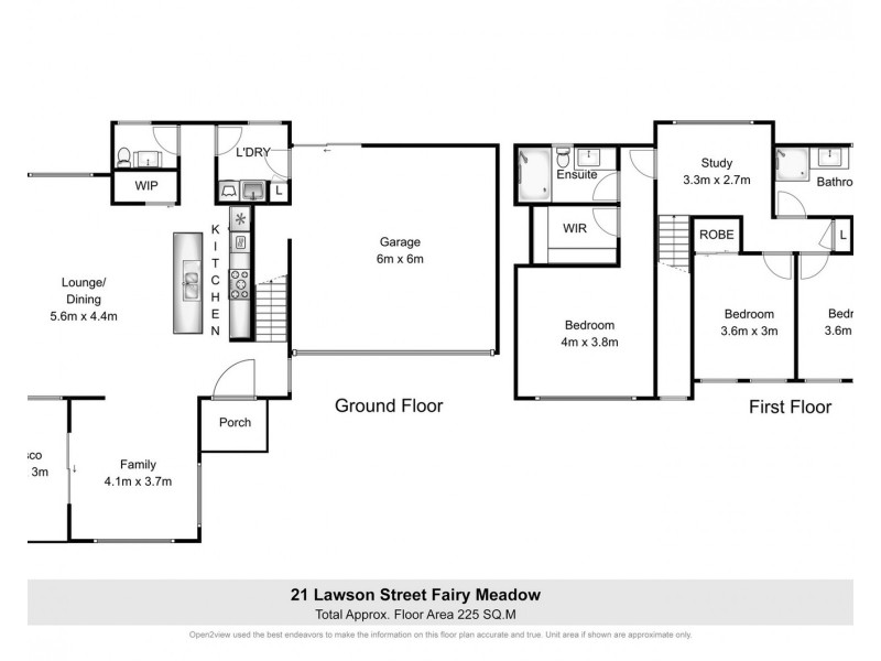 21a Lawson Street, Fairy Meadow NSW 2519 Floorplan