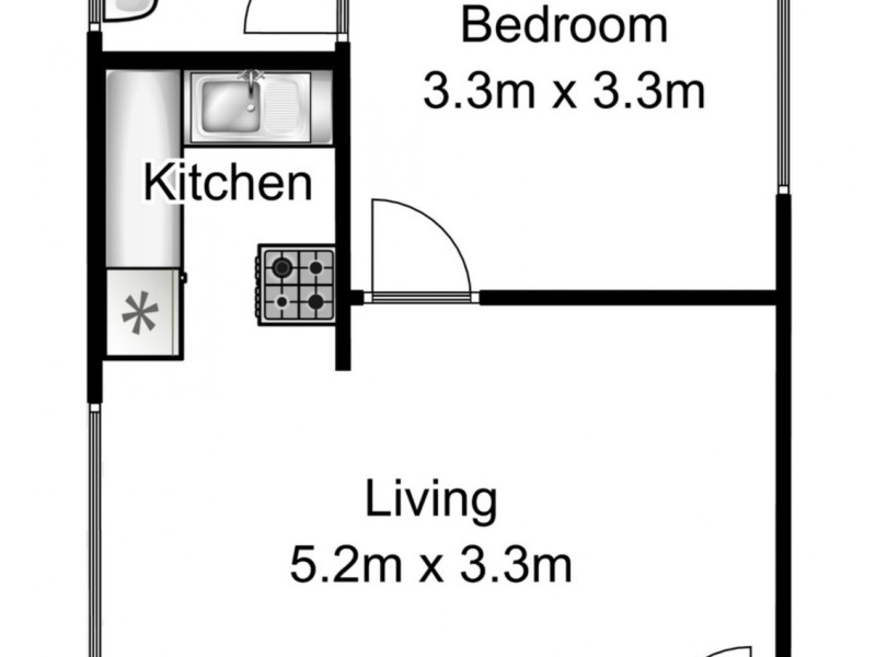 3/10 Achilles Avenue, Wollongong NSW 2500 Floorplan