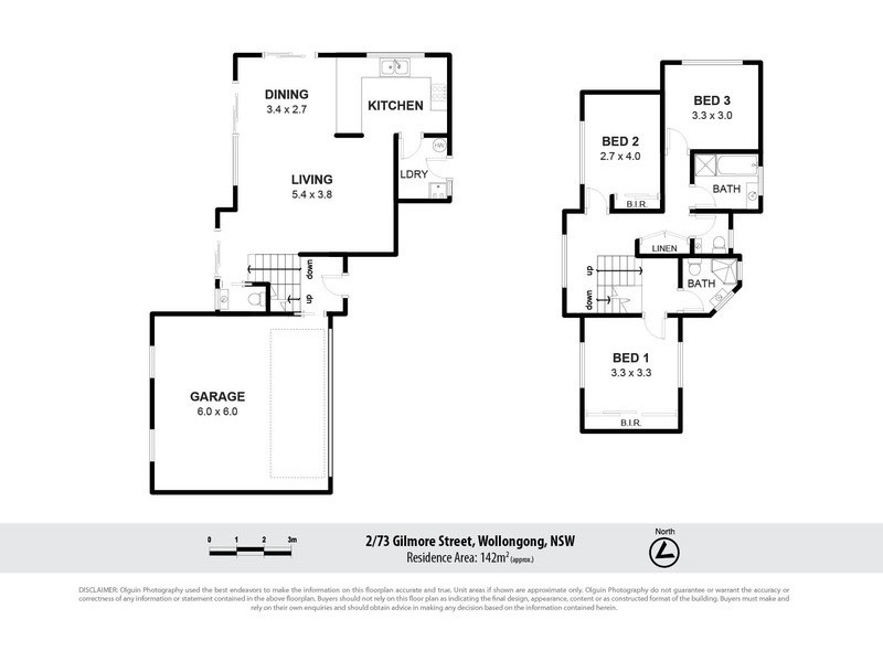 2/73 Gilmore  Street, Wollongong NSW 2500 Floorplan