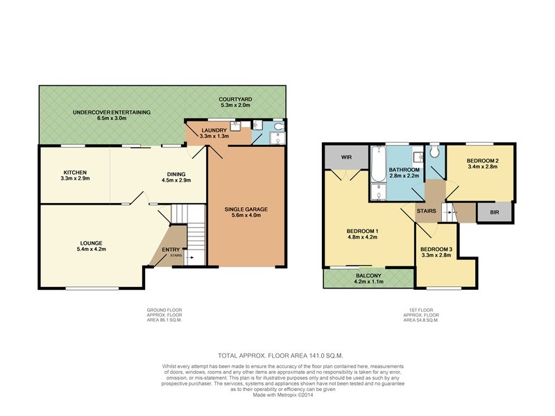 2/85 Addison  Avenue, Lake Illawarra NSW 2528 Floorplan