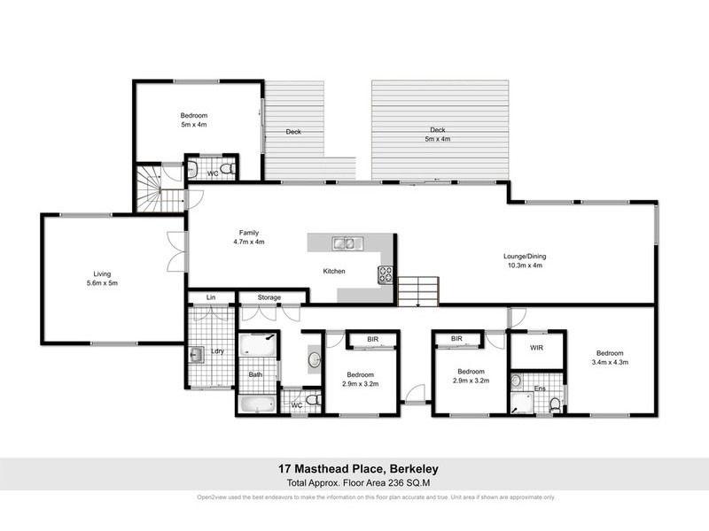 17 Masthead Place, Berkeley NSW 2506 Floorplan