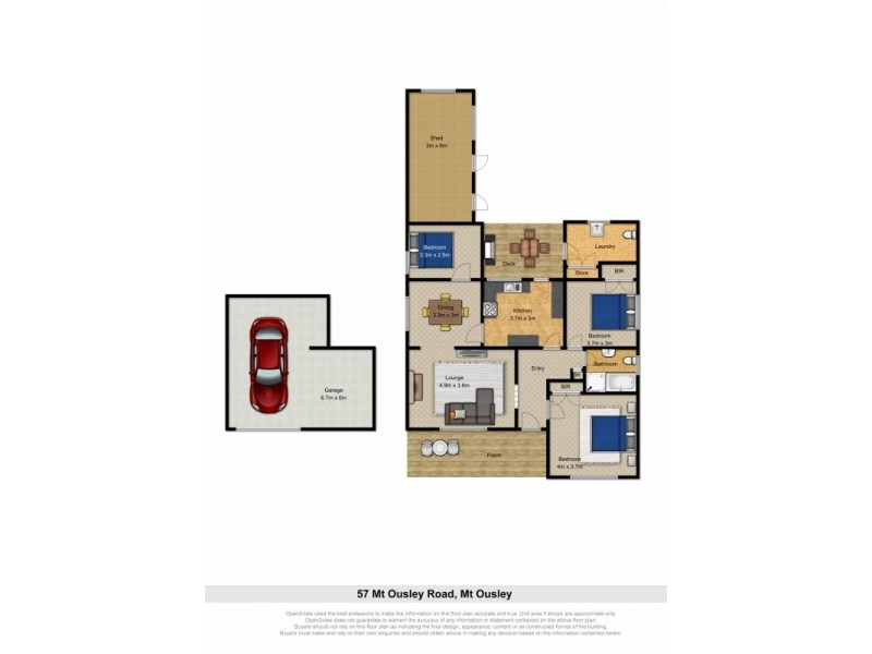 57  Mount Ousley Road, Mount Ousley NSW 2519 Floorplan