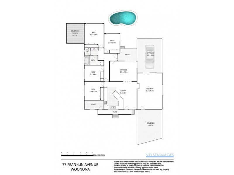 77 Franklin Avenue, Woonona NSW 2517 Floorplan