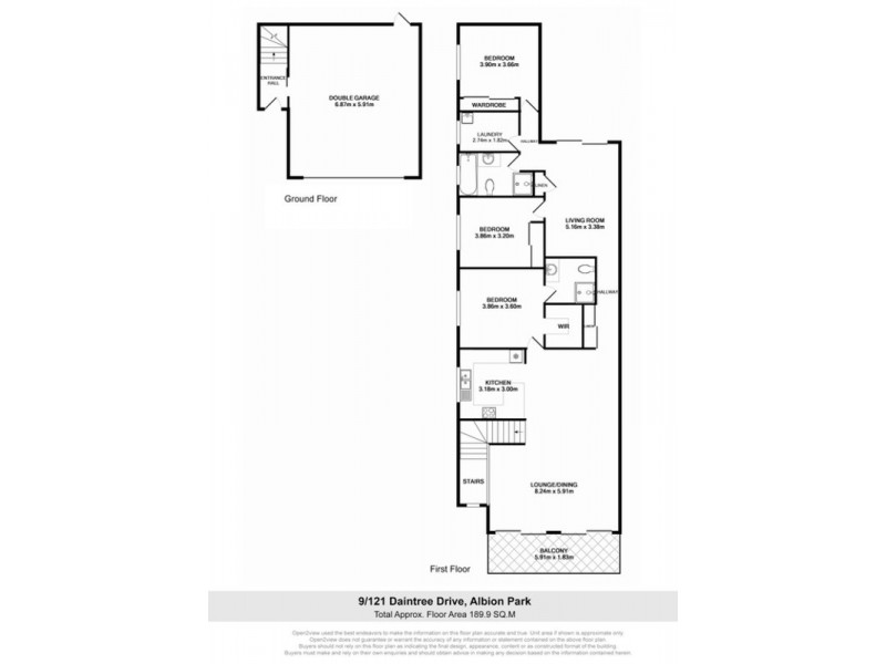 9/121 Daintree Drive, Albion Park NSW 2527 Floorplan