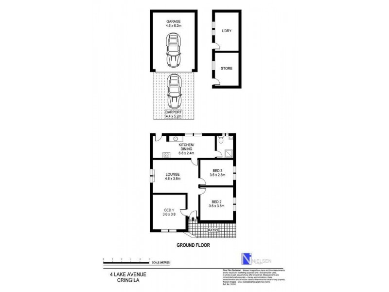 4 Lake Avenue, Cringila NSW 2502 Floorplan