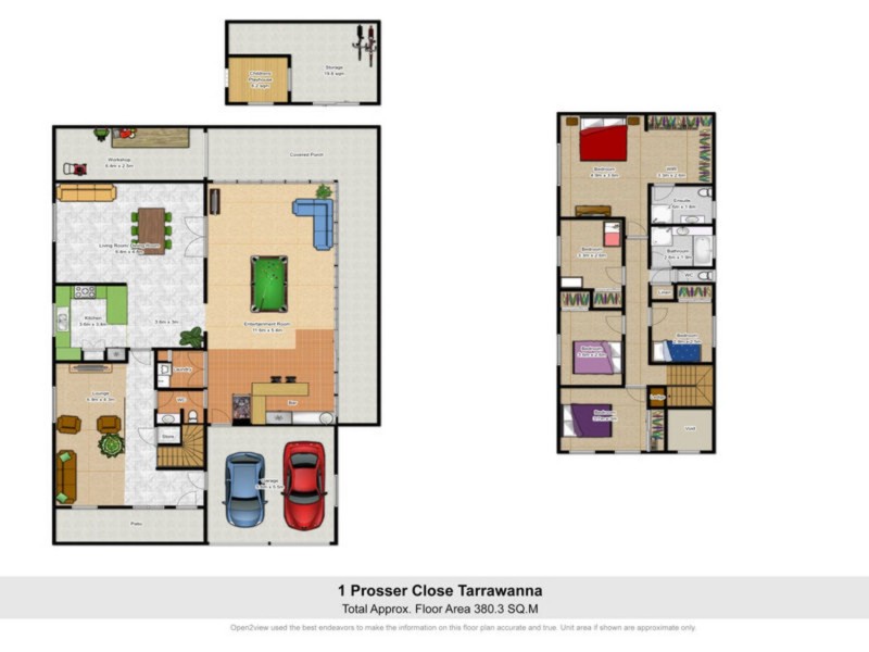 1 Prosser Close, Tarrawanna NSW 2518 Floorplan