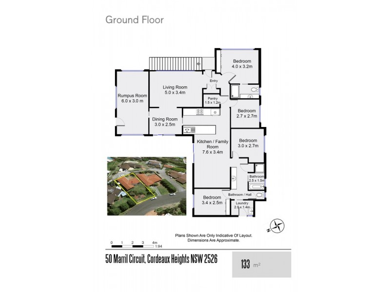 50 Marril Circuit, Cordeaux Heights NSW 2526 Floorplan