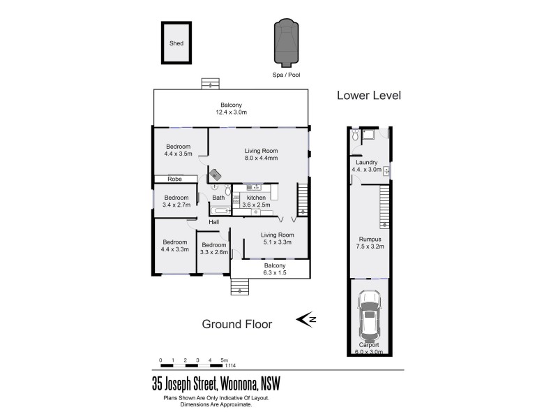 35 Joseph Street, Woonona NSW 2517 Floorplan