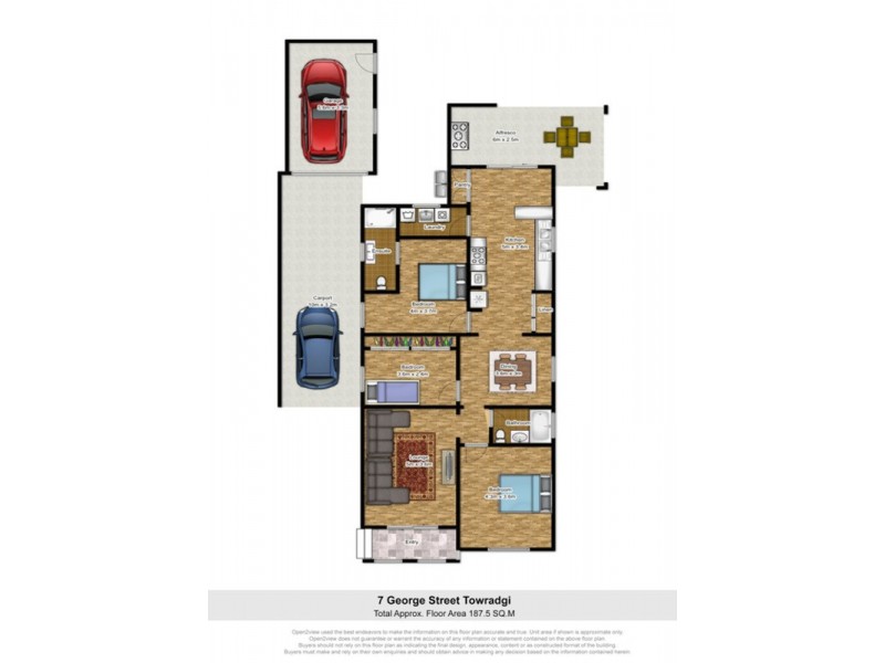 7 George Street, Towradgi NSW 2518 Floorplan