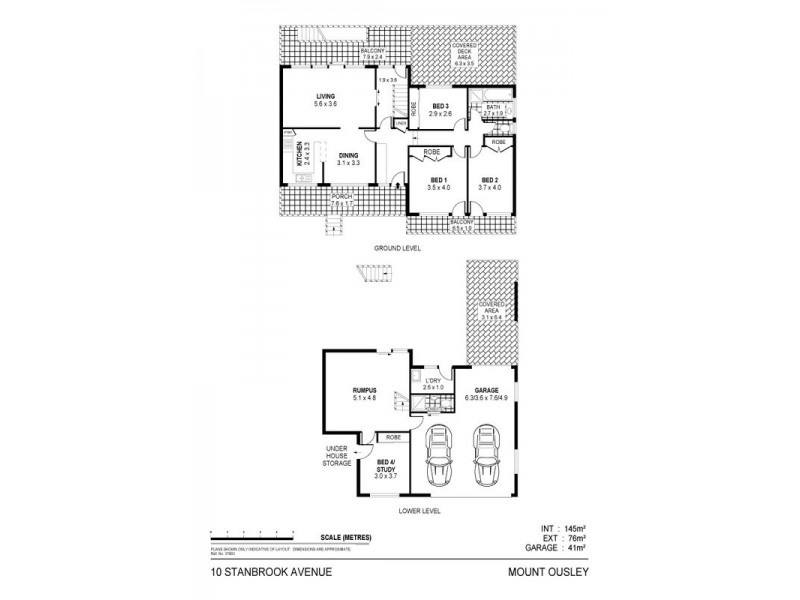 10 Stanbrook Avenue, Mount Ousley NSW 2519 Floorplan