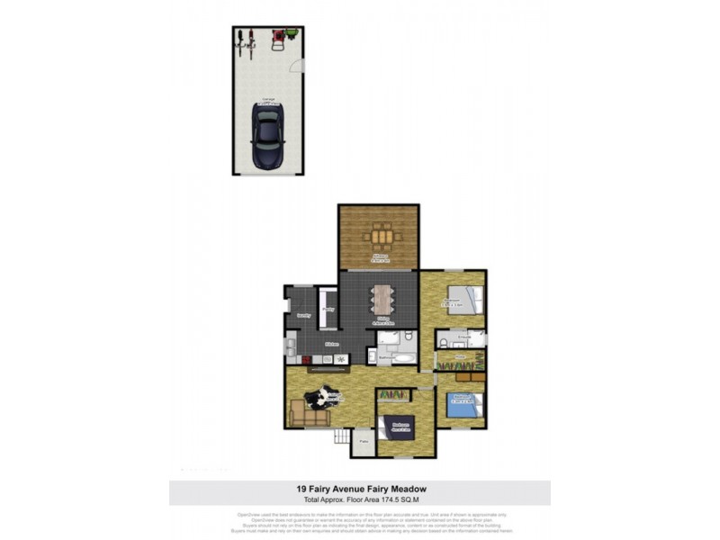19 Fairy Avenue, Fairy Meadow NSW 2519 Floorplan