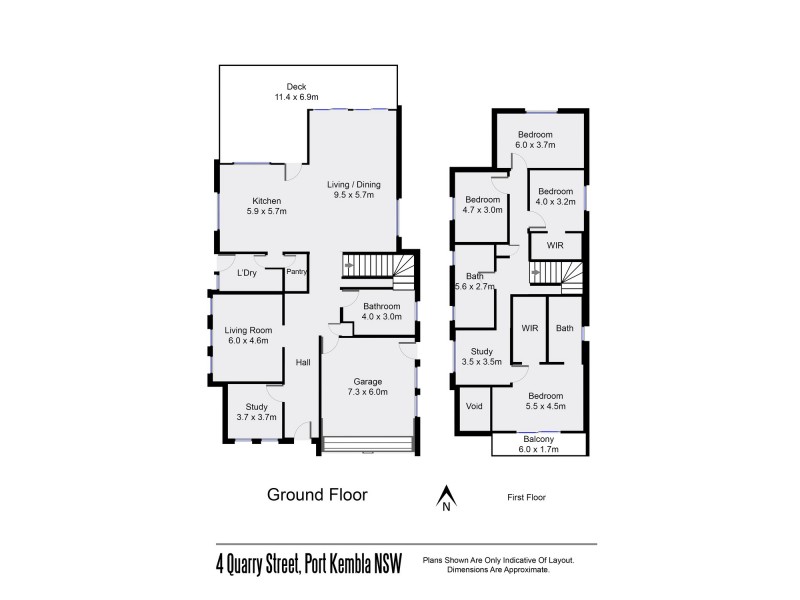 4 Quarry Street, Port Kembla NSW 2505 Floorplan