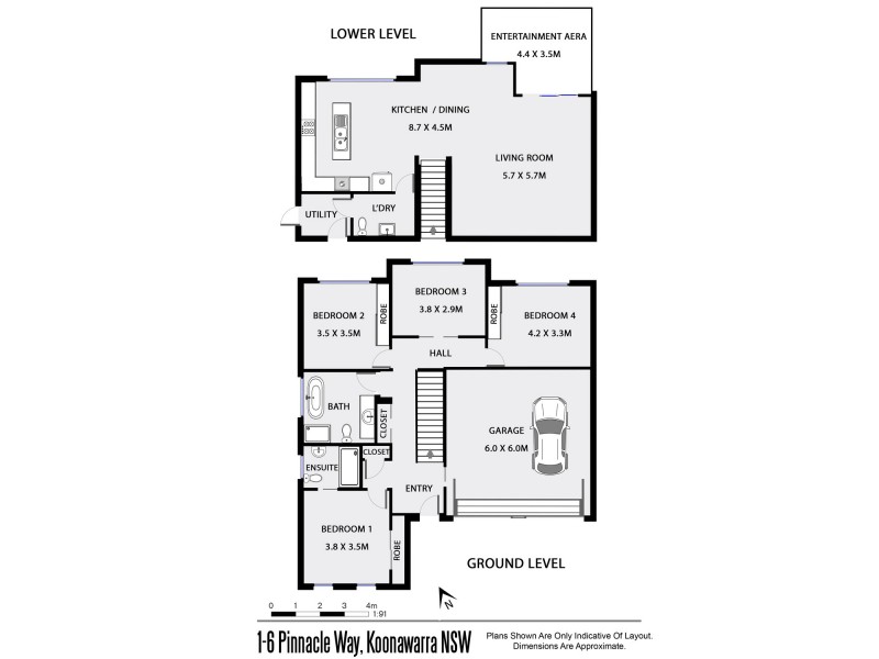 1/6 Pinnacle Way, Koonawarra NSW 2530 Floorplan