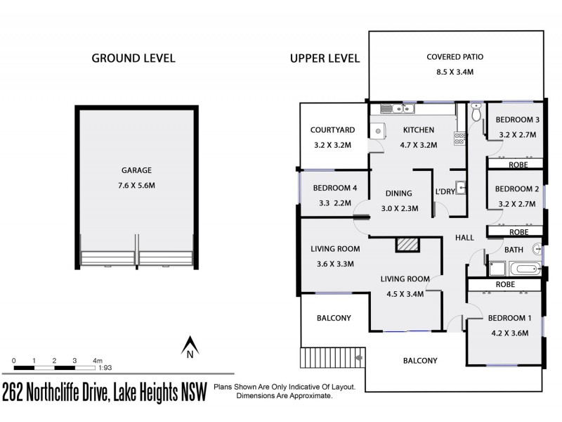 262 Northcliffe Drive, Lake Heights NSW 2502 Floorplan
