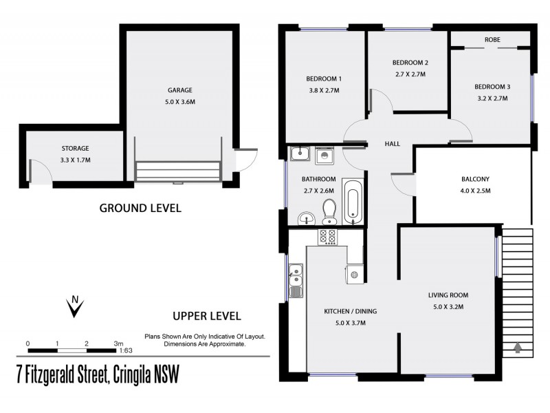 7 Fitzgerald Street, Cringila NSW 2502 Floorplan