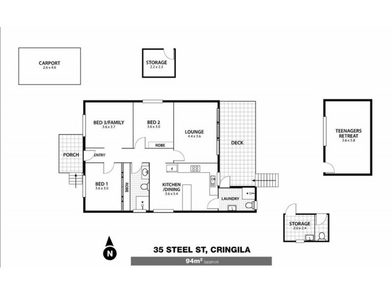 35 Steel Street, Cringila NSW 2502 Floorplan