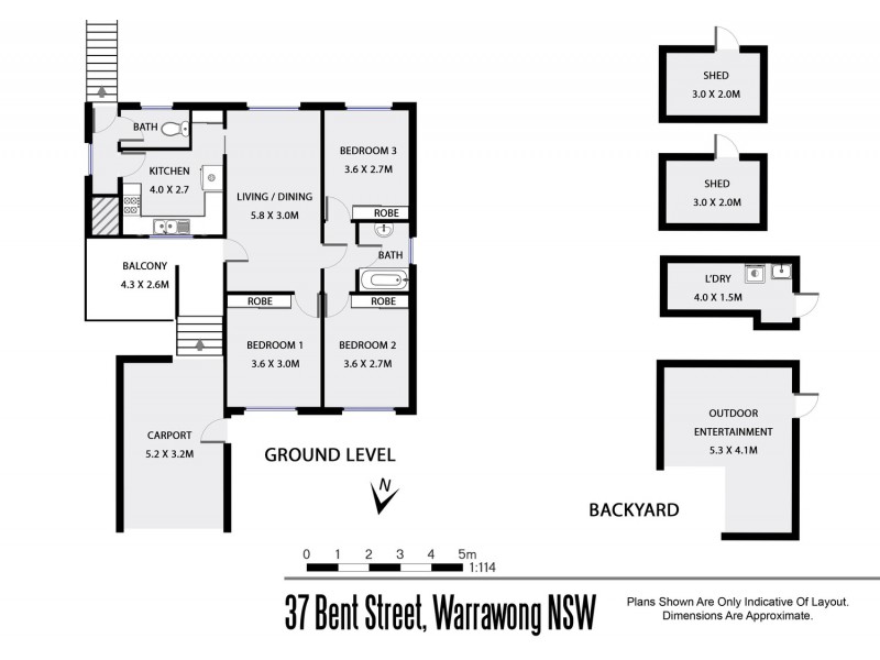 37 Bent Street, Warrawong NSW 2502 Floorplan