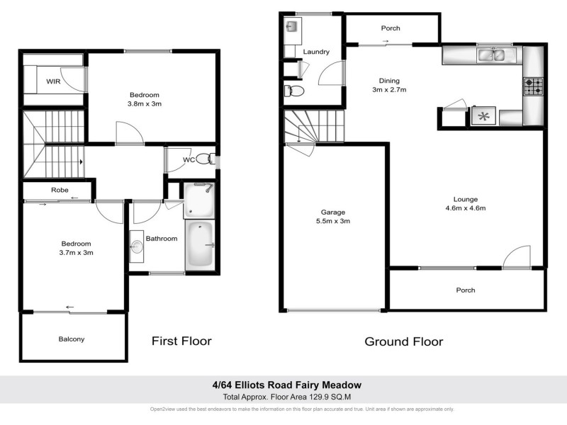 4/64 Elliots Road, Fairy Meadow NSW 2519 Floorplan