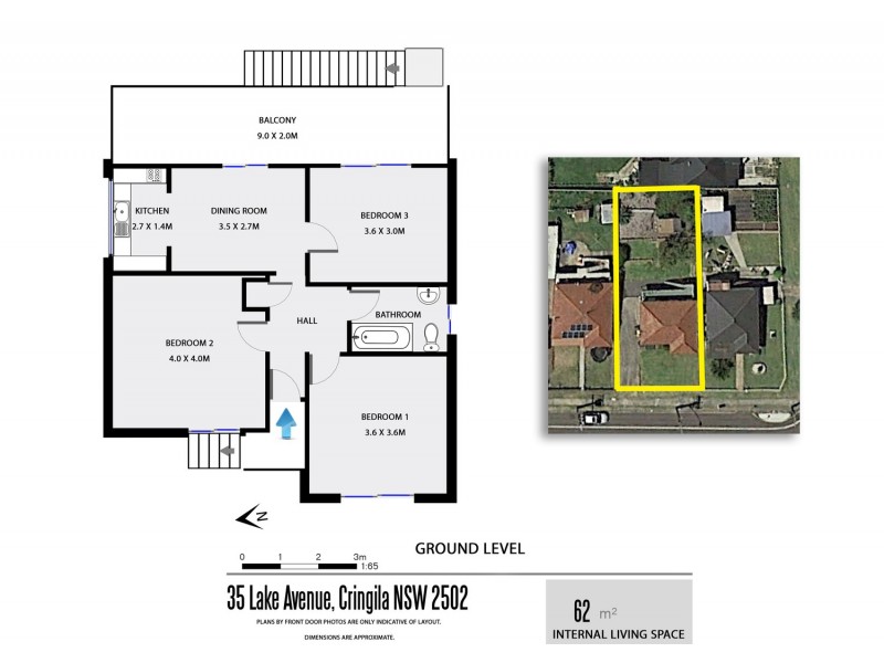 35 Lake Avenue, Cringila NSW 2502 Floorplan