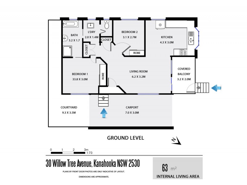 30  Willow Tree Avenue, Kanahooka NSW 2530 Floorplan