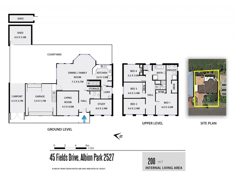 45 Fields Drive, Albion Park NSW 2527 Floorplan