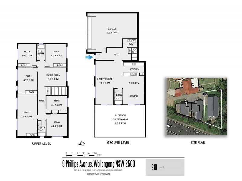 9 Phillips Avenue, West Wollongong NSW 2500 Floorplan