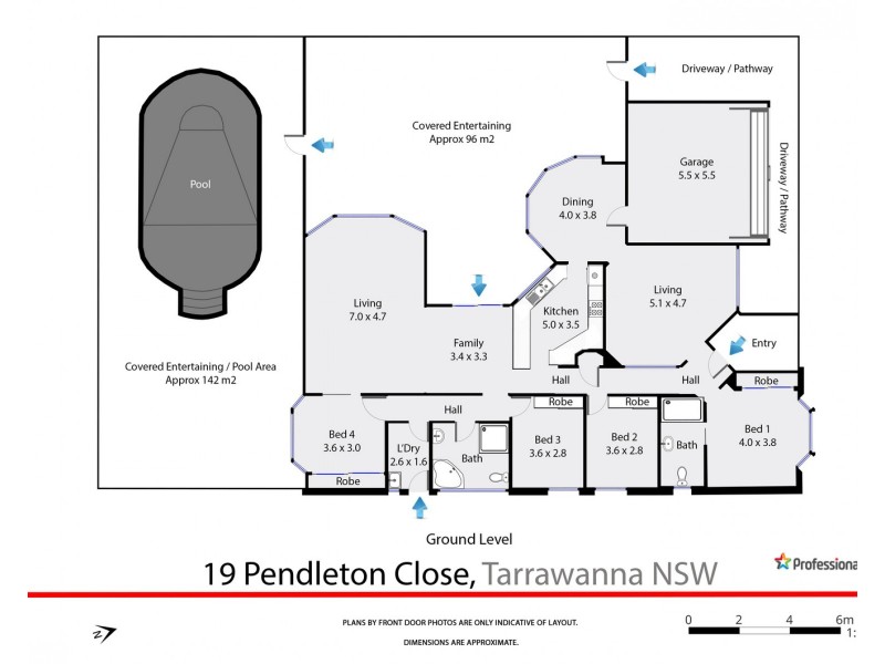 19 Pendleton Close, Tarrawanna NSW 2518 Floorplan